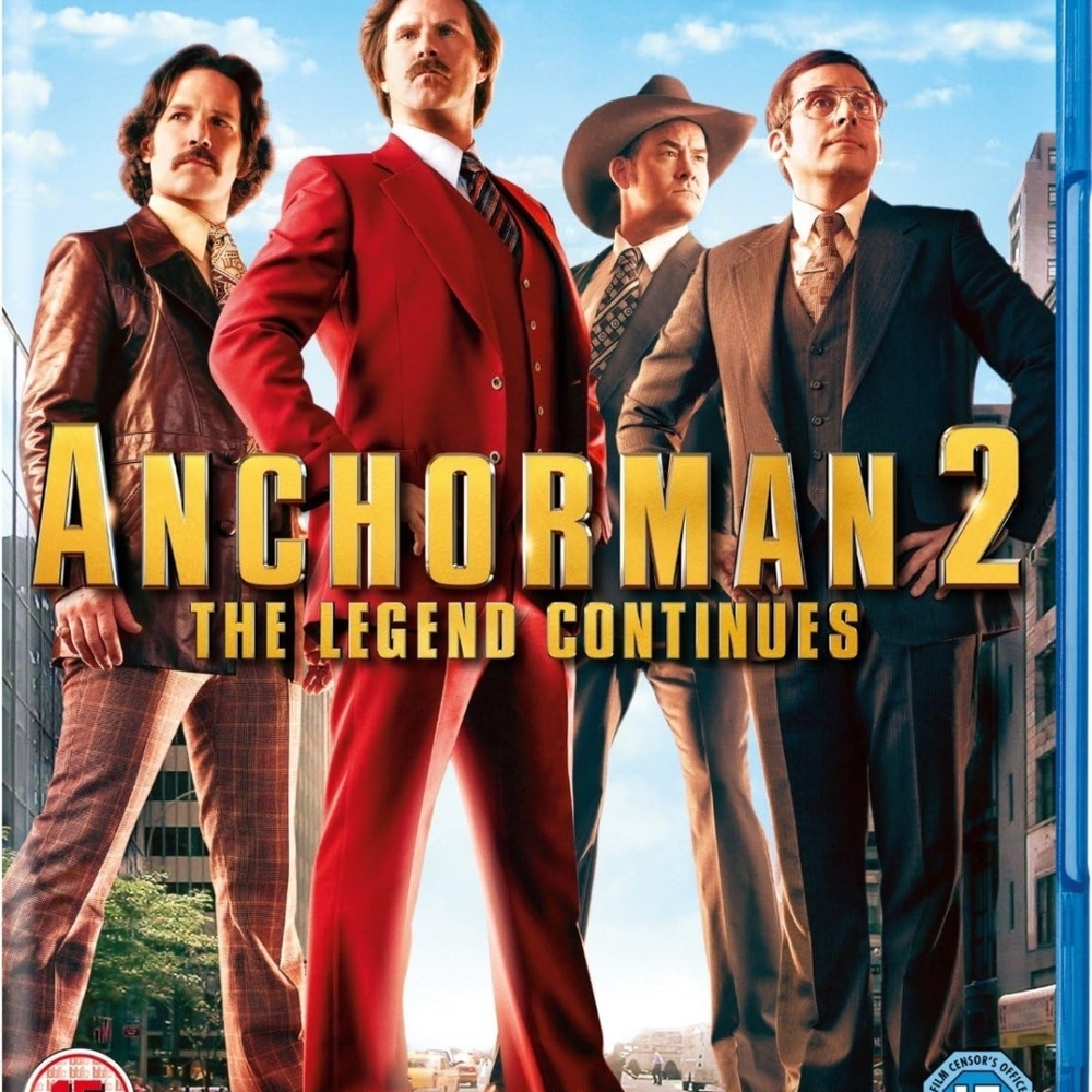 Anchorman 2: The Legend Continues Blu-ray